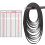 4mm Mix Cassette Tape Machine Belt Assorted Home Components Recorder Turntable Strap Belt for 4