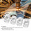 T-Nutmuttern für Aluminiumprofile M4/M5/M6, 100 Stück 5