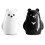 Stylish Bear Themed Press Bottle Opener Kitchen Tool For Home-1 2
