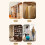 6Pieces Vacuum Storage Bags Hanging Design Clear Materials 6