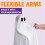 Halloween Ghost LED Light Decoration 2 pcs 47 inch 4