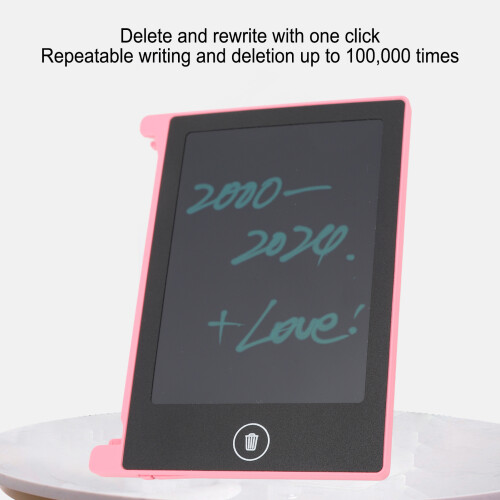 LCD Writing Tablet 4.5-inch Single Color Doodle Board Electronic Drawing Toy 2