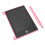 Tablette d'écriture LCD 40 mAh 4,5 pouces couleur unie 12