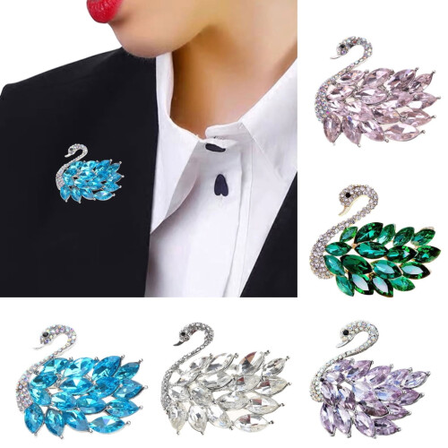 Broche cygne délicate, 1 pièce 1