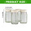 High Quality Glass Salad Container Safe Materials for Healthy 3