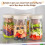 High Quality Glass Salad Container Safe Materials for Healthy 7