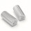 Modern Lined metal Condiment Bottles Suitable For-Silver 3