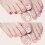 Adesivos removíveis para unhas dos pés, brancos, com efeito flash, da moda e requintados. 5