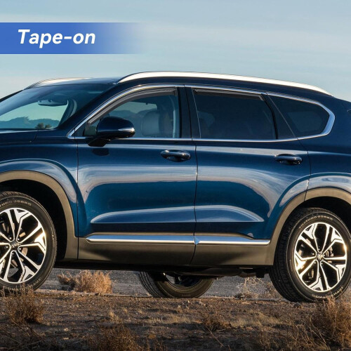 Προστατευτικά βροχής για Hyundai Santa Fe (εκτός Santa Fe XL) 2013-2018, Εκτροπείς ανέμου 2