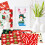 Decoratief kerstpapier set van 12 stuks 5