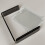 Rotating Floating Picture Frames Transparent Brown 1Pcs 8X6In 3