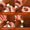 Set van gouden haarmanchetten van legering, 3 maten 4