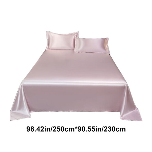 Σετ σεντονιών από μετάξι Ice Silk 3 τεμαχίων, πολυτελές σετ μαλακών δροσιστικών 2