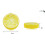 LED-sitronlyslenke sommerfrukttema 1-pakning 4