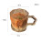 Drinkglas met gletsjertextuur en handvat, 200 ml 2