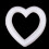 Heart-Shaped Craft Foam Ring Kit 1pc 5
