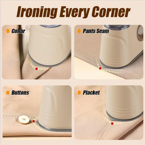 Portable Clothes Steamer 500W 50ml 4.2ft Cord 2