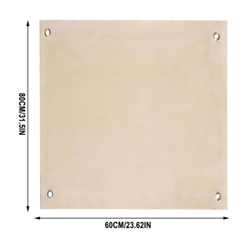 Fire-Resistant Camping Fire Mat Fiberglass 1pc 2
