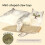 Interactive Catnip Chew Toy Sisal Pillow 2-Pack 4