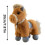 Plüschpferd Stofftier – Realistisches Pony mit 2