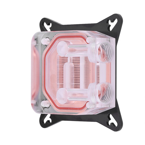 GPU-blok, kobber G1/4" holdbar vandblok, til pc GPU-computer 1