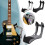 Justerbart benstöd för elgitarr Halkfri Ergonomisk gitarrhållarey O4Y W3F5 2
