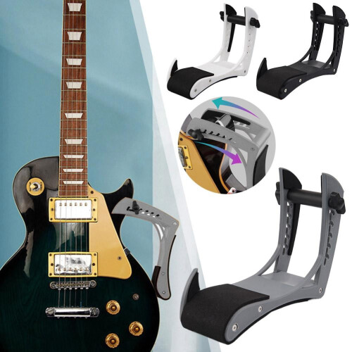 Justerbart benstöd för elgitarr Halkfri Ergonomisk gitarrhållarey O4Y W3F5 1