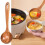 Ξύλινο κουτάλι σούπας – Travelwant Tableware, συμβατό με αντικολλητικά σκεύη 2