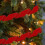 Rotes Samtband mit Goldborte, 6,3 cm x 200 cm 5