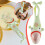 5 PCS Ceramic Ugly Frog Spoon Cute Stirring Spoon Tea Spoon Coffee Spoon 5