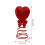 Heart-Shaped Tree Topper Star 6 Inch 2