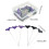 50/100pcs Halloween Bat Dressmaking Pins Sewing Embroidery Patchwork Tools Positioning Needle Fixed Button Pins DIY 3