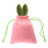 Sac à cordon en lin lapin de Pâques (1 pièce) 5