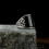 Men's 925 Silver Black Obsidian Ring Size 6-12 4