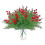 Ghirlanda natalizia artificiale con bacche rosse, 1 pezzo 4