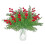 Ghirlanda natalizia artificiale con bacche rosse, 1 pezzo 5