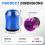 Aluminum Alloy Magnetic Bit Holder,Magnetizer Demagnetizer Tool for Screwdriver Drill Bits Hex Shank 2