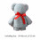 τεμάχιο Πετσέτα μπάνιου με αρκούδα από κοράλλι και φλις, πετσέτες χεριών με 3