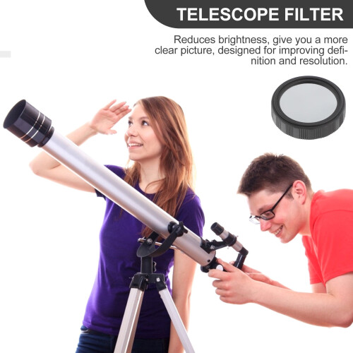 Black Telescope Filter Film Eyepiece Accessory for Improved Image Definition 2