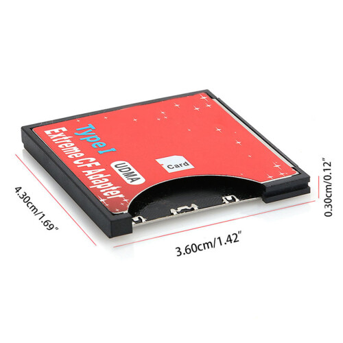Προσαρμογέας κάρτας μνήμης Micro-SD TF σε CF υψηλής ποιότητας, μετατροπέας κάρτας 1