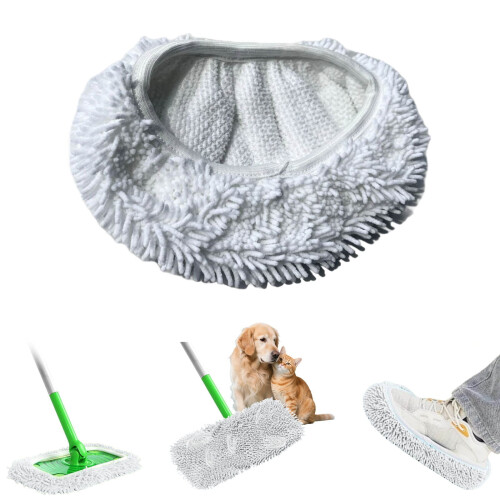 Microfiber Mop Pads Chenille Reusable 45.3x11.7cm 1