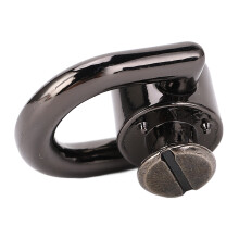 20 D-Ring-Nieten 11x19 mm Zink/Eisen