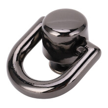 20 D-Ring-Nieten 11x19 mm Zink/Eisen