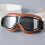 Vintage leren motorbril (1 paar) 5