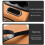 PU Leather Car Armrest Box Mat 5-in-1 4