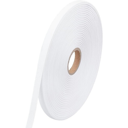 Λευκές Ραφτές Ετικέτες Υφασμάτινες Ρολό 10mm x 100m
