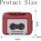 Mini cassettespeler sleutelhanger retro microcassette recorder 7