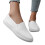 Γυναικεία casual παπούτσια, μοντέρνα, unisex, φλατ, άνετα, sneakers από καμβά, για καθημερινή 6
