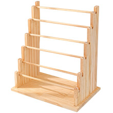 6-Layer Wooden Bracelet Display Stand