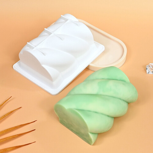 Dough Twists Silicone Molds Baking Tool for Making Cake, 2